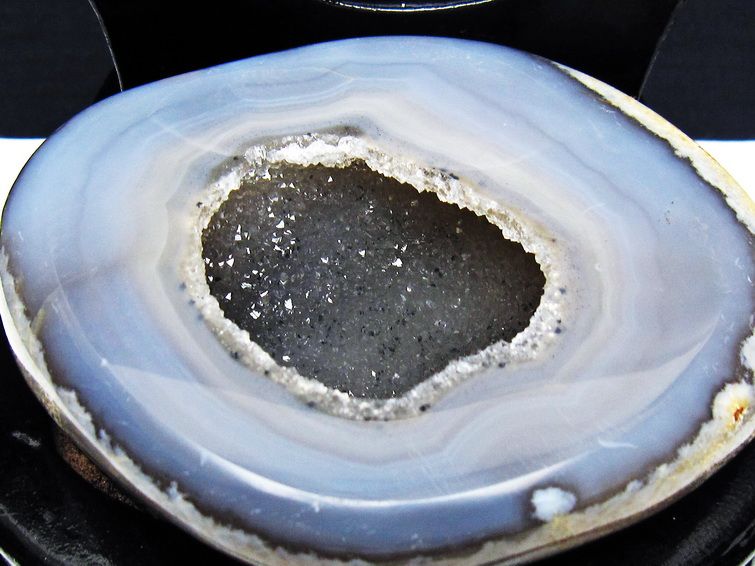 ペア水晶トレジャーメノウ[T604-7750] 2枚目