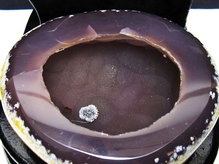 ペア水晶トレジャーメノウ[T604-7776] 2枚目