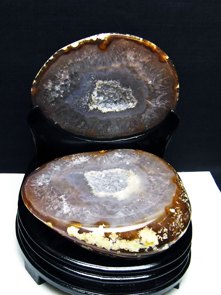 2.2Kgペア水晶トレジャーメノウ [t604-7847] 1枚目