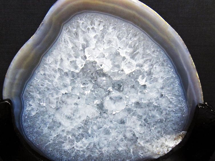 5.9Kgペア水晶トレジャーメノウ [t604-7886] 3枚目