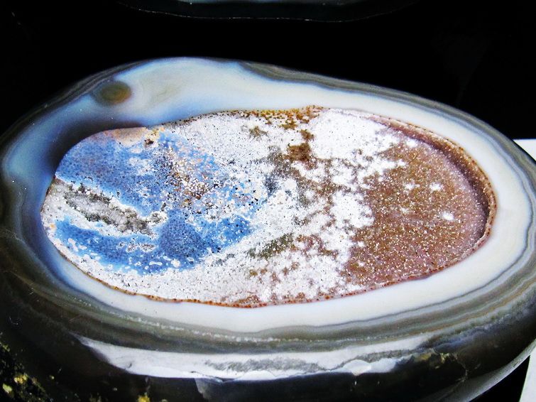 2.7Kgペア水晶トレジャーメノウ [t604-7910] 2枚目