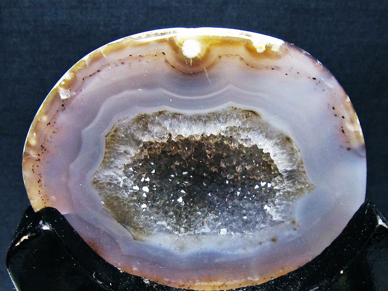 ペア水晶トレジャーメノウ [t604-7920] 3枚目