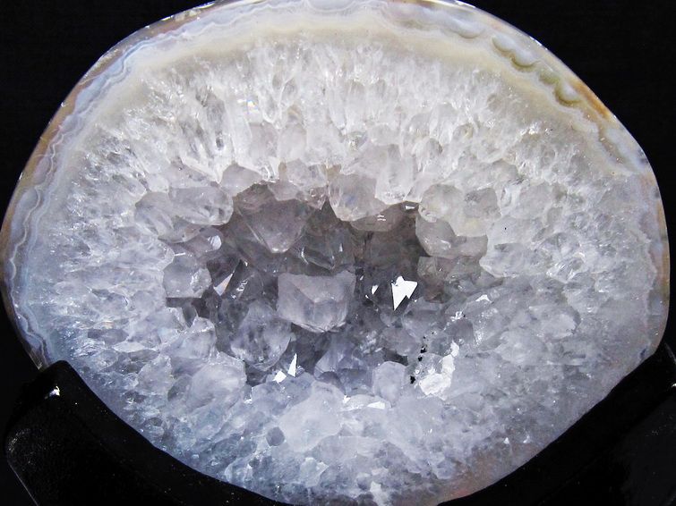 1.3Kgペア水晶トレジャーメノウ [t604-7946] 3枚目