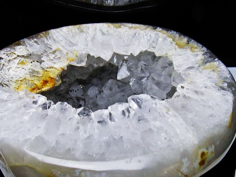 3.1Kgペア水晶トレジャーメノウ [t604-7972] 2枚目