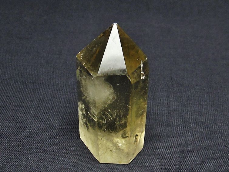 シトリン水晶六角柱[T61-13481] 1枚目