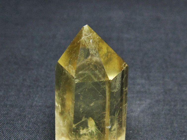 シトリン水晶六角柱[T61-13517] 2枚目