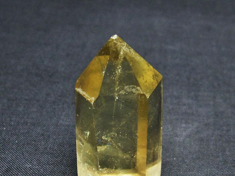 シトリン水晶六角柱[T61-13517] 3枚目