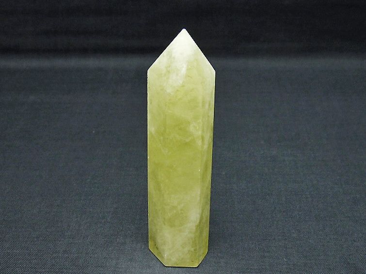 シトリン水晶六角柱[T61-14228] 1枚目