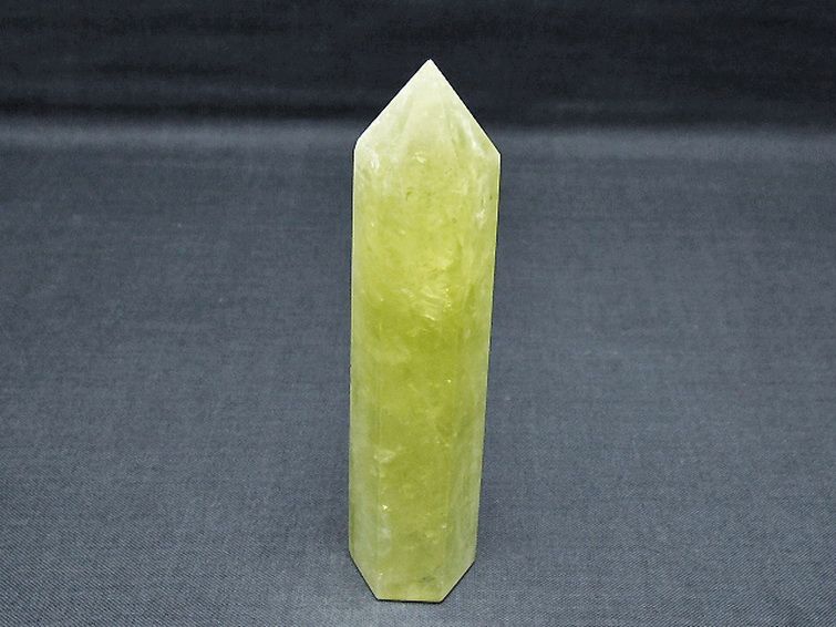 シトリン水晶六角柱[T61-14245] 1枚目