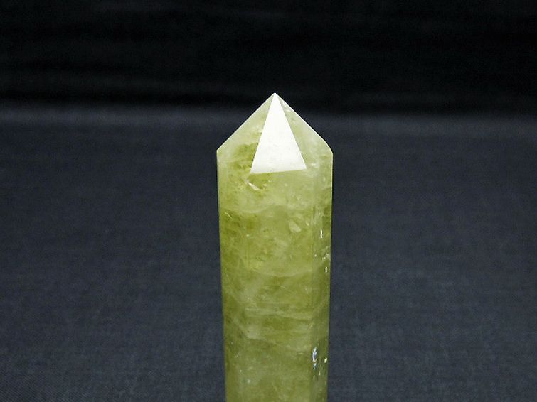 シトリン水晶六角柱[T61-14282] 2枚目