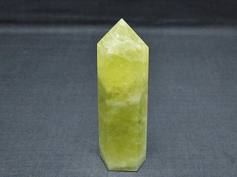 シトリン水晶六角柱[T61-14286] 1枚目