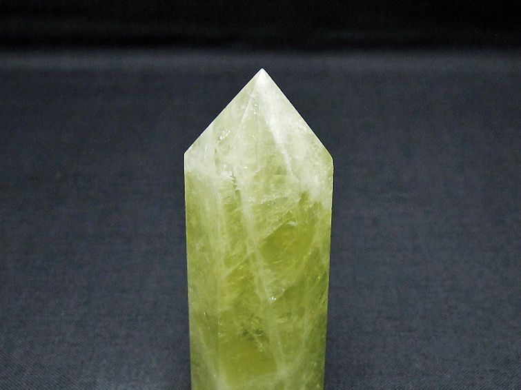 シトリン水晶六角柱[T61-14321] 3枚目