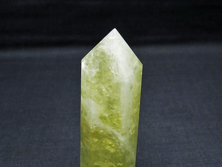 シトリン水晶六角柱[T61-14349] 2枚目