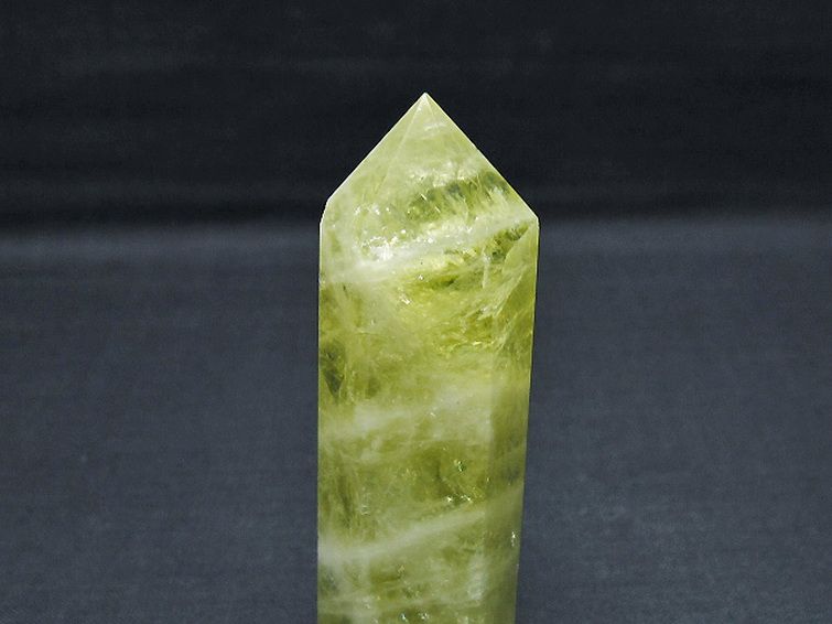 シトリン水晶六角柱[T61-14362] 2枚目