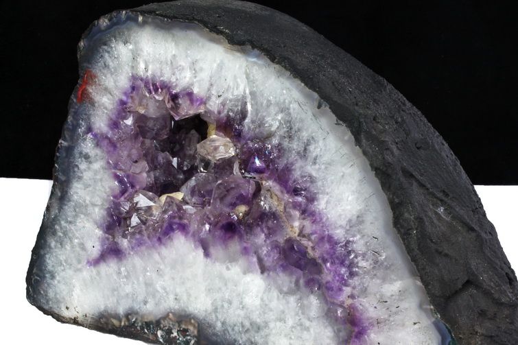 ブラジル産カルサイトアメジストドーム13.9kg 35Kgブラジル産 アメジストドーム カルサイト共生同梱不可[T611