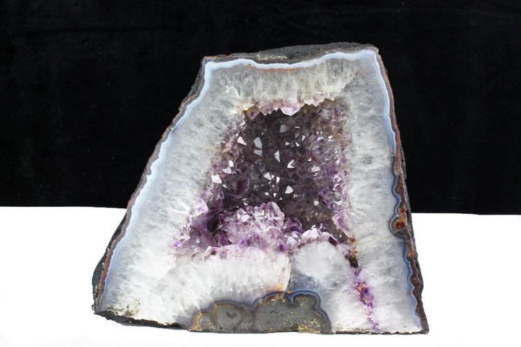 6Kgブラジル産 フラワーアメジストドーム[T611-10481] 1枚目