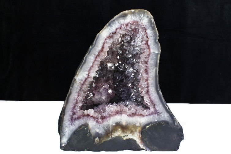 16Kgブラジル産アメジストドーム同梱不可[T611-10502] 1枚目