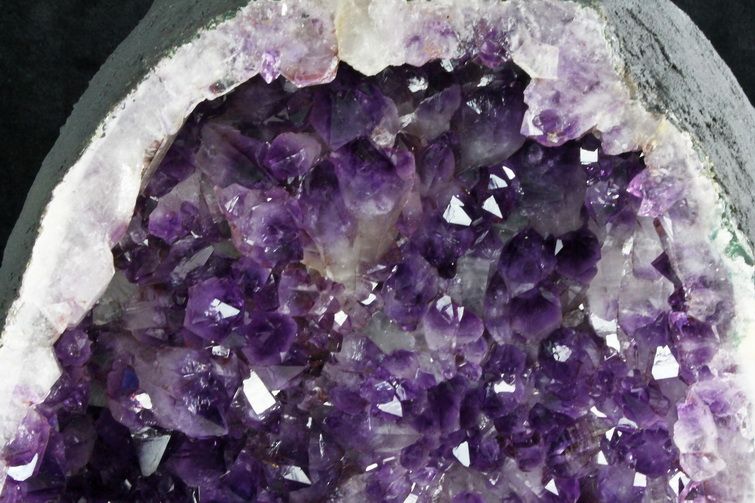 24.4Kgブラジル産アメジストドーム同梱不可 [t611-10575]