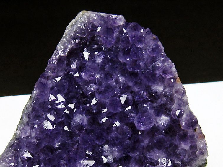 ウルグアイ産ファントムアメジストクラスター [t614-8447] 2枚目