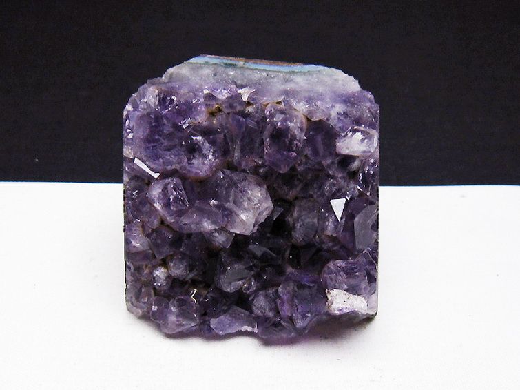 ウルグアイ産アメジストクラスター[T614-9124] 1枚目