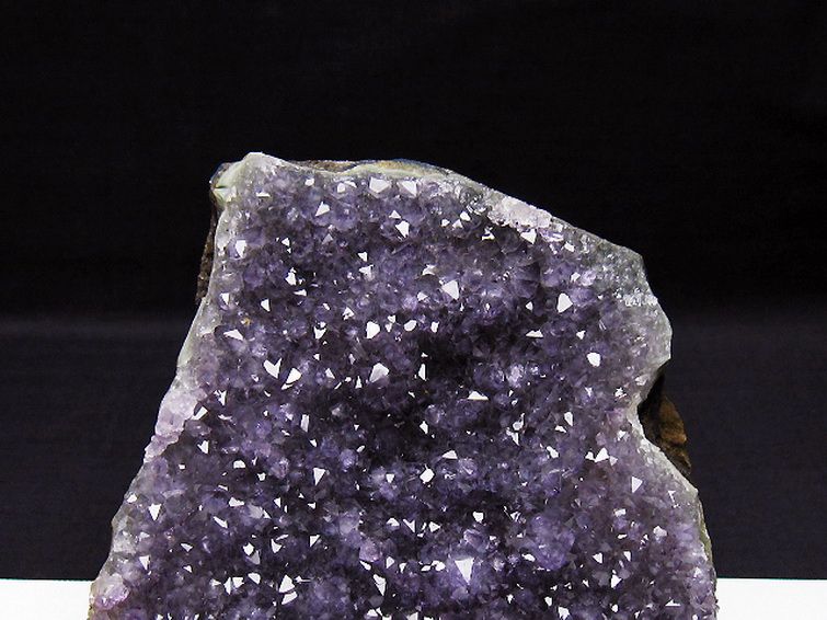 パワーストーン 天然石 ウルグアイ産アメジストクラスター[T614-9156]