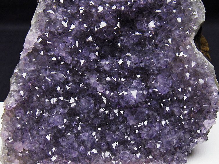 パワーストーン 天然石 ウルグアイ産アメジストクラスター[T614-9156]