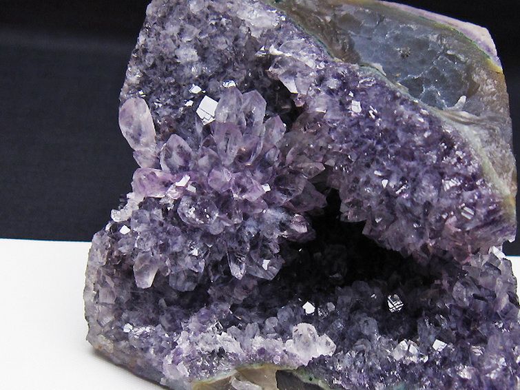 ウルグアイ産 フラワーアメジストクラスター[T614-9208] 3枚目