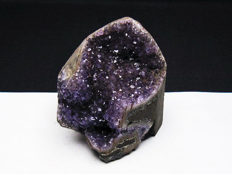 ウルグアイ産 フラワーアメジストクラスター[T614-9224] 1枚目