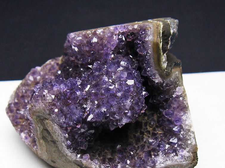 ウルグアイ産 フラワーアメジストクラスター[T614-9224] 3枚目