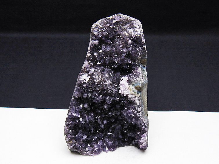 ウルグアイ産 フラワーアメジストクラスター[T614-9230] 1枚目