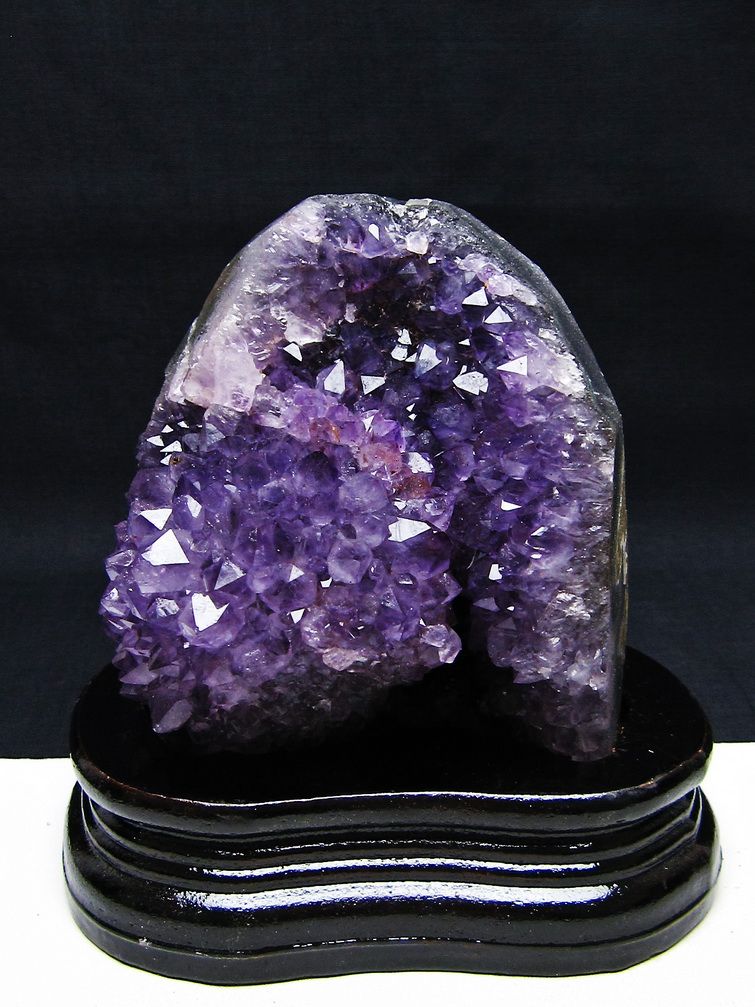 1Kgウルグアイ産フラワーアメジストクラスター[T614-9300] 1枚目