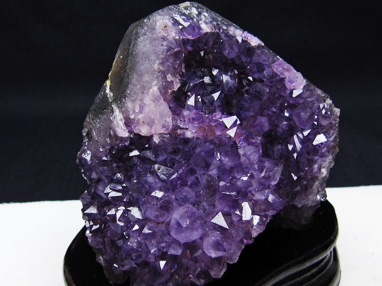 1Kgウルグアイ産フラワーアメジストクラスター[T614-9300] 3枚目