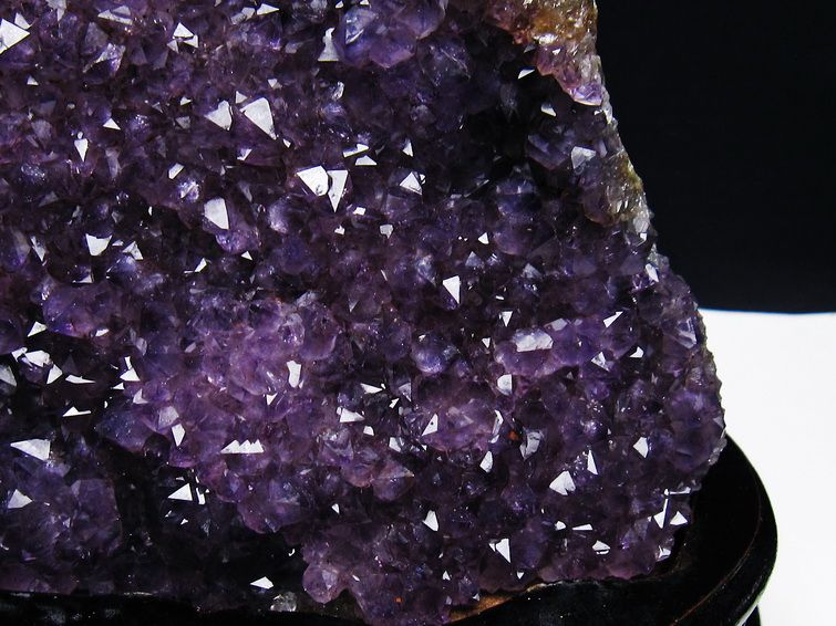 1Kgウルグアイ産アメジストクラスター[T614-9386] 3枚目