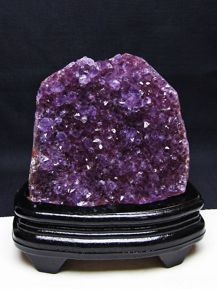 1.2Kgウルグアイ産アメジストクラスター[T614-9393] 1枚目