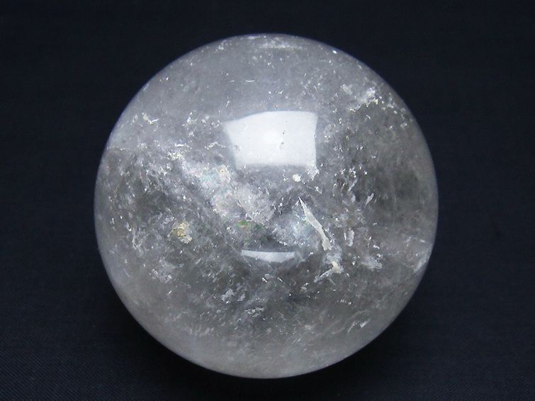 ヒマラヤ水晶丸玉 65mm [t62-16351] 1枚目