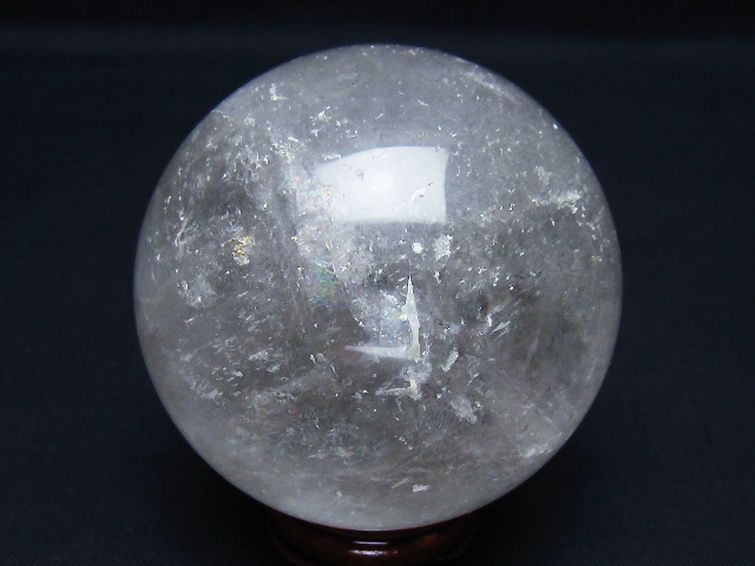 ヒマラヤ水晶丸玉 65mm [t62-16351] 3枚目