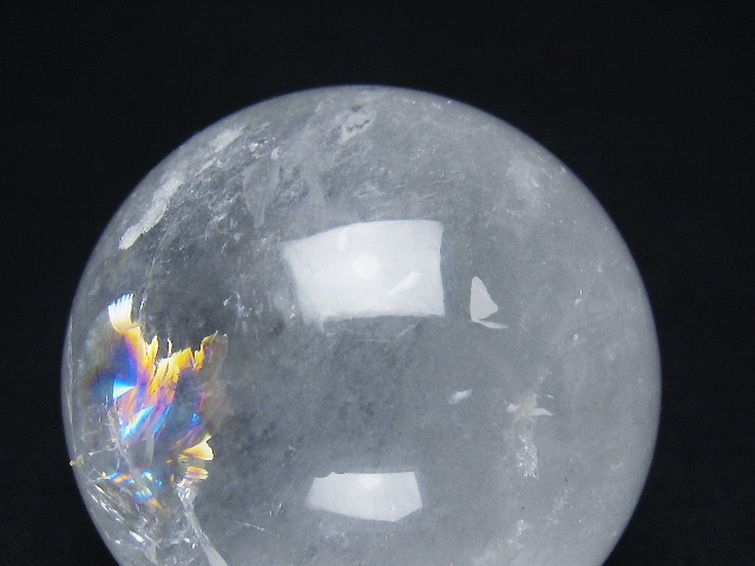 ヒマラヤ水晶丸玉 55mm [t62-16377] 1枚目