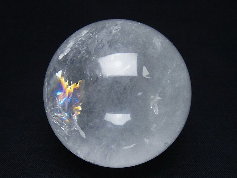 ヒマラヤ水晶丸玉 55mm [t62-16377] 2枚目