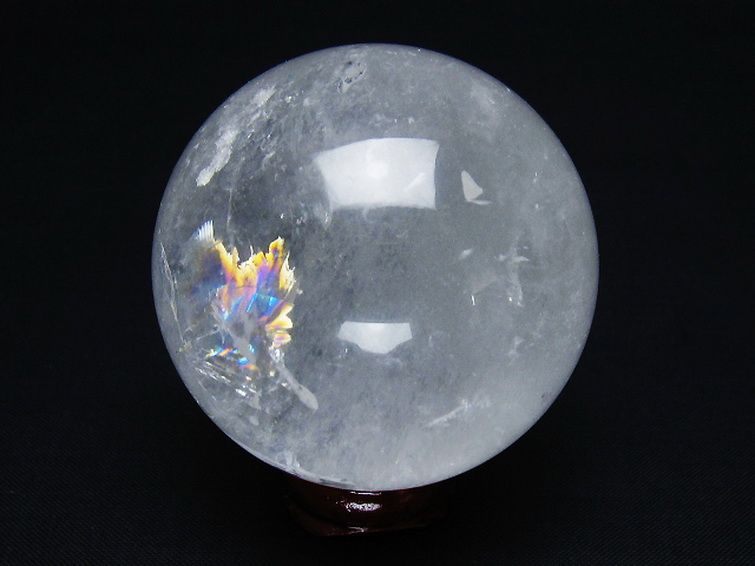 ヒマラヤ水晶丸玉 55mm [t62-16377] 3枚目