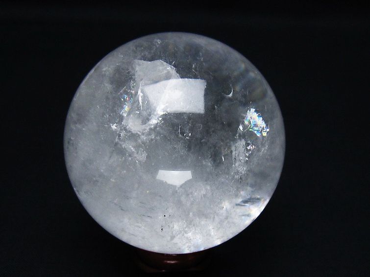 ヒマラヤ水晶丸玉 59mm [t62-16403] 3枚目