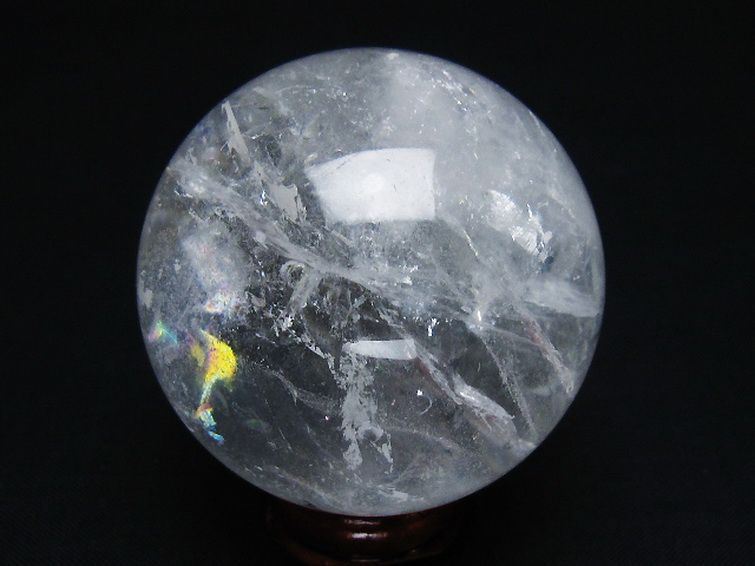 ヒマラヤ水晶丸玉 50mm [t62-16463] 3枚目