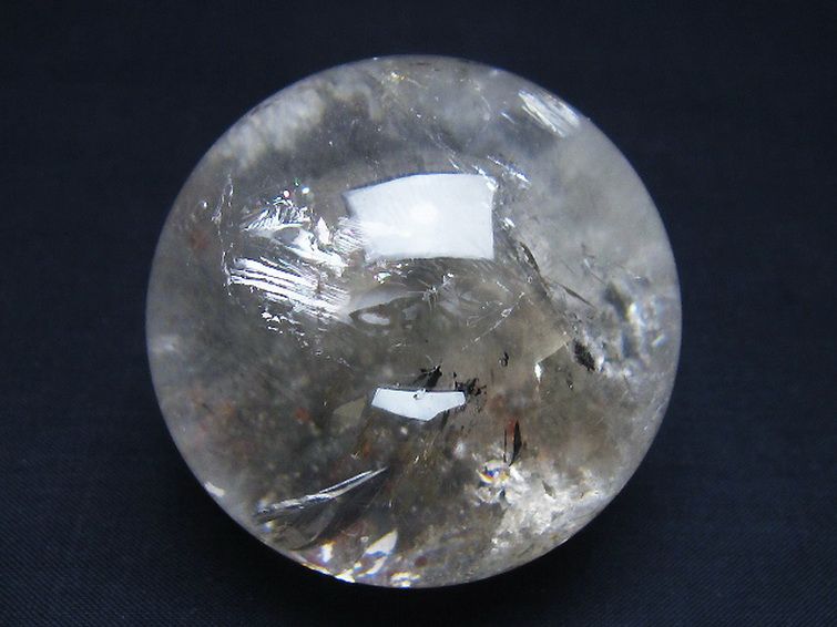 ヒマラヤ水晶丸玉 59mm [t62-16493] 1枚目