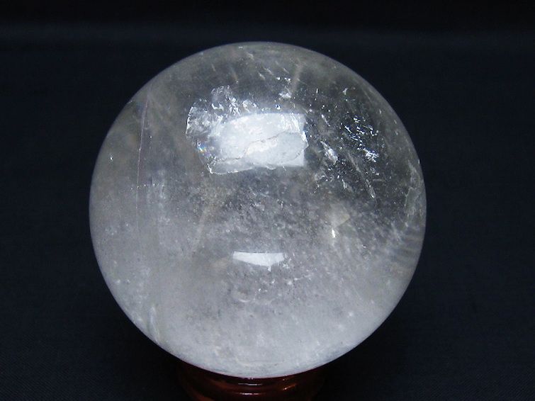ヒマラヤ水晶丸玉 66mm [t62-16497] 3枚目