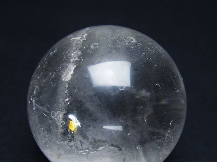 ヒマラヤ水晶丸玉 57mm [t62-16537] 2枚目