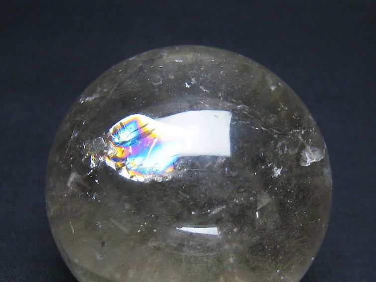 ヒマラヤ水晶丸玉 59mm [t62-16544] 1枚目