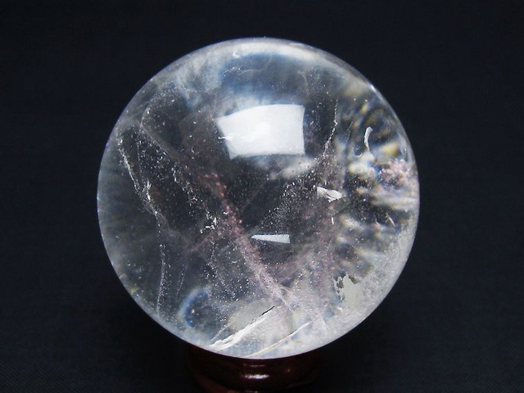 ヒマラヤ水晶丸玉 51mm [t62-16583] 3枚目