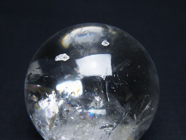 ヒマラヤ水晶丸玉 50mm [t62-16615] 1枚目