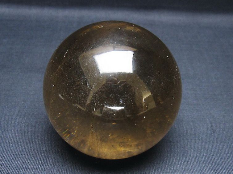 ライトニング水晶丸玉 71mm [t62-16626] 1枚目