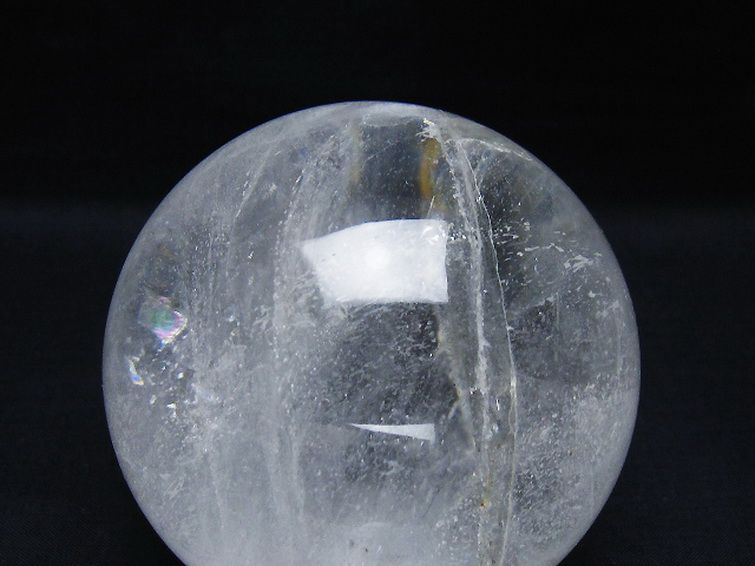 ヒマラヤ水晶丸玉 85mm [t62-16632] 2枚目