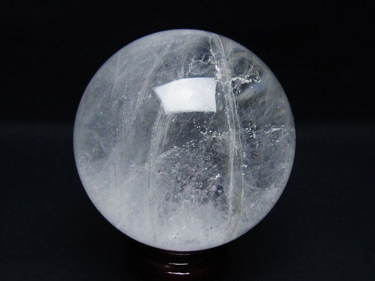 ヒマラヤ水晶丸玉 85mm [t62-16632] 3枚目